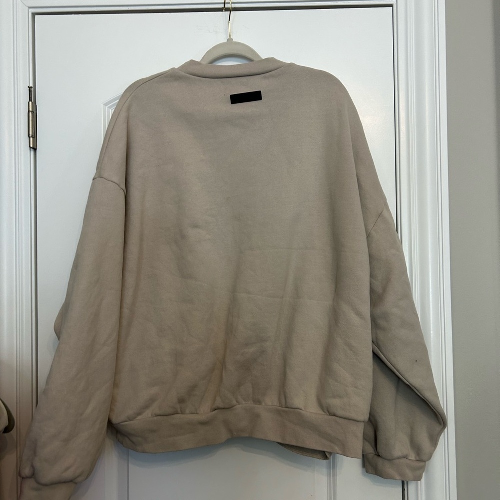 Fear Of God Logo-Appliquéd Cotton-Blend Jersey Sweatshirt - Picture 3 of 3